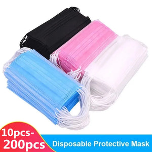 10-200pcs Disposable Mask Medical Surgical Face Masks