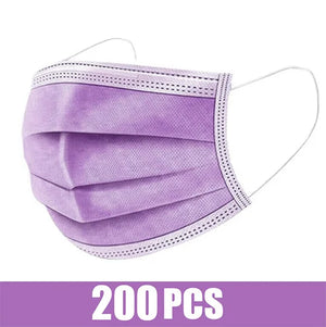 10-200pcs Disposable Mask Medical Surgical Face Masks