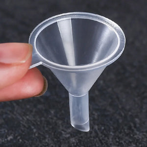 10PCS Mini Plastic Funnel