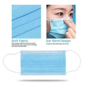 10-200pcs Disposable Mask Medical Surgical Face Masks