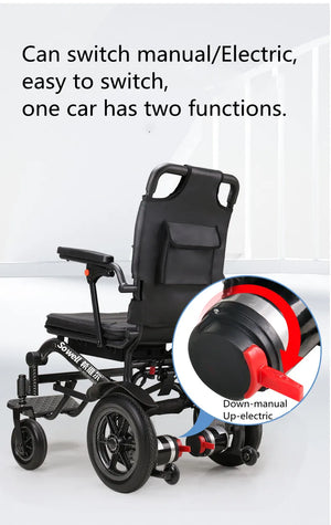 Foldable Electric Wheelchair