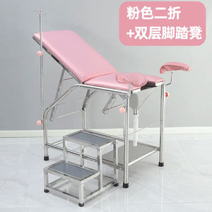 Thickened Stainless Steel Gynecological Examining Table