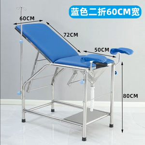 Thickened Stainless Steel Gynecological Examining Table