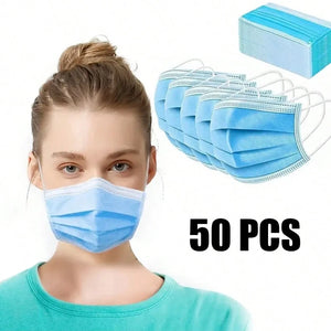 50pcs Disposable Face Masks