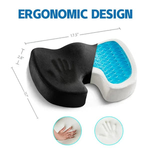 Gel Memory Foam U-shaped Seat Cushion