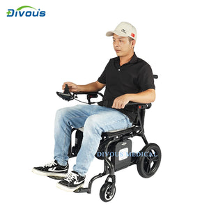 Carbon Fiber Portable Electric Travel Power Wheelchair