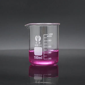 Chemistry Lab Heavy Wall Heat-resist Scaled Measuring Cup