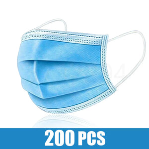 10-200pcs Disposable Mask Medical Surgical Face Masks