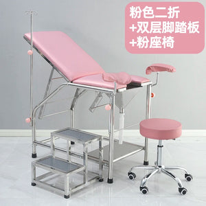 Thickened Stainless Steel Gynecological Examining Table