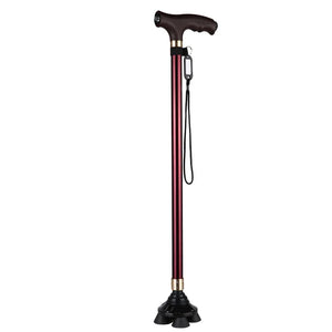 Mobility Led Light Walk Cane Aluminium Metal Crutches