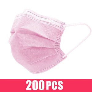 10-200pcs Disposable Mask Medical Surgical Face Masks