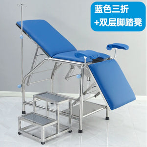 Thickened Stainless Steel Gynecological Examining Table