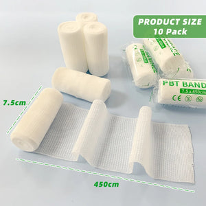 Elastic Bandage Medical Supply Conforming First Aid Gauze