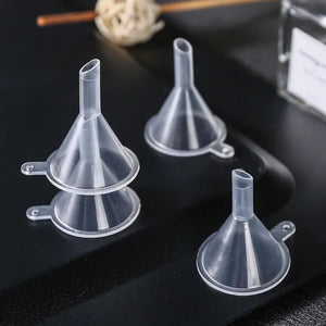 10PCS Mini Plastic Funnel