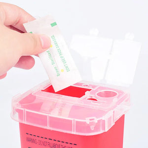 Medical Plastic Sharps Container