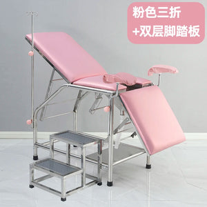 Thickened Stainless Steel Gynecological Examining Table