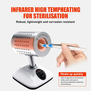 Lab Infrared Sterilizer with 14/35mm Inoculation Loop Sterilizer