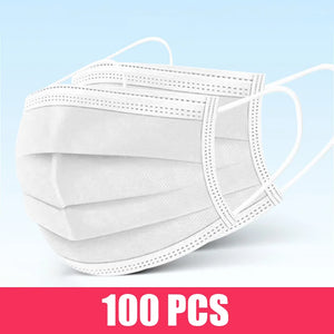 10-200pcs Disposable Mask Medical Surgical Face Masks