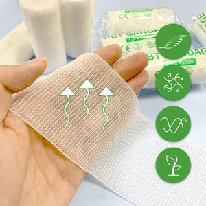 Elastic Bandage Medical Supply Conforming First Aid Gauze