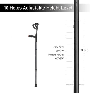 Forearm Canes Lightweight Arm Crutch